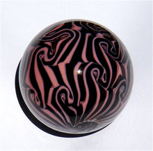 Load image into Gallery viewer, Handblown Glass Small Damascus Marbles - MUSHROOM/BROWN