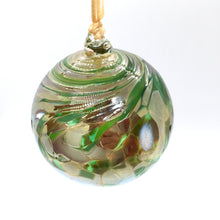 Load image into Gallery viewer, Handblown Glass Christmas Ornaments - Iridescent Gold Medium & Small Balls - Canadian Made