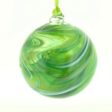 Load image into Gallery viewer, Blown Swirled Glass Friendship  Planet Balls