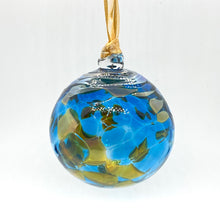 Load image into Gallery viewer, Handblown Glass Christmas Ornaments - Iridescent Gold Medium & Small Balls - Canadian Made