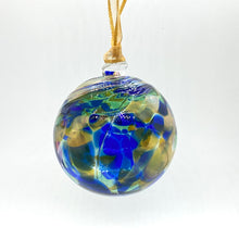 Load image into Gallery viewer, Handblown Glass Christmas Ornaments - Iridescent Gold Medium & Small Balls - Canadian Made