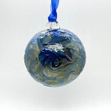 Load image into Gallery viewer, Handblown Glass Christmas Ornaments - Iridescent Gold Medium & Small Balls - Canadian Made