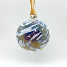 Load image into Gallery viewer, Handblown Glass Christmas Ornaments - Iridescent Gold Medium & Small Balls - Canadian Made