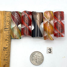 Load image into Gallery viewer, Glass Cane for Making Icicles and Stringers, Dichroic and Aventurine Stardust