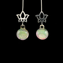 Load image into Gallery viewer, Stardust Lotus Earrings
