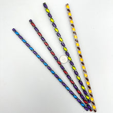 Load image into Gallery viewer, Twisted Zanfirico, Latticino, Ribbon &amp; Veil Glass Canes Set - 4 Pack (9 inch, COE 96)
