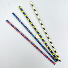 Load image into Gallery viewer, Twisted Zanfirico, Latticino, Ribbon &amp; Veil Glass Canes Set - 4 Pack (9 inch, COE 96)
