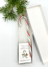 Load image into Gallery viewer, Large Handmade Art Glass Candy Cane – 6 Inches, Classic Christmas Mix
