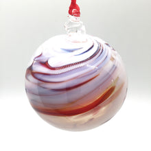 Load image into Gallery viewer, Blown Swirled Glass Christmas Balls, Medium &amp; Small Size
