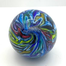Load image into Gallery viewer, Handblown Glass Small Damascus Marbles - MULTICOLOUR
